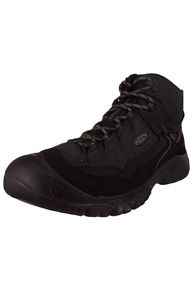 Keen Herren Wanderstiefel Stiefel Targhee Iv Mid Wp 1029825 Schwarz Triple Black Leder