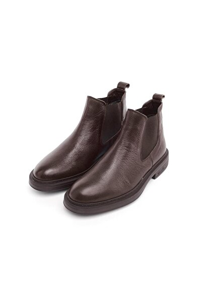 derinet Günlük Hakiki Deri Erkek Bot