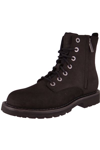 Harley Davidson Herren Bikerboots Stiefel Winslow Lace UP D55002 Schwarz Black Leder