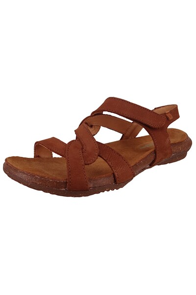 El Naturalista Wakataua N5079 Damen Sandalen - براون وود ليدر