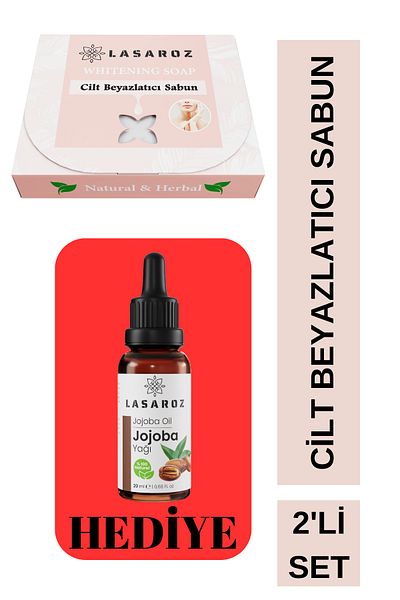 lasaroz 100 g Rice Soap - Skin Whitening, Jojoba Oil Gift