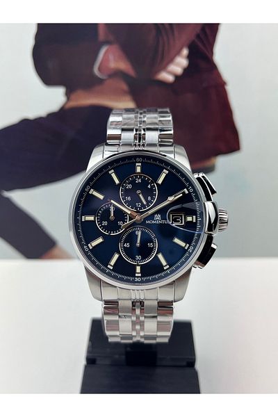 Momentus Steel Men's Wristwatch Proof