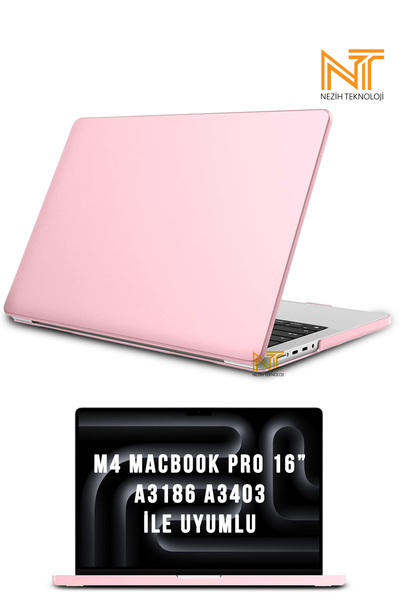 Nezih Case Apple M4 Pro / Max MacBook Pro 16 Inch A3186 A3403 Uyumlu Tam Koruyucu Kılıf
