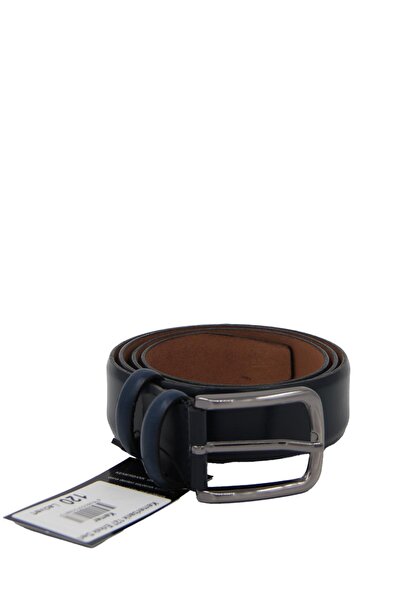 KEMERBANK 127 Чоловічий шкіряний ремінь - СИНІЙ