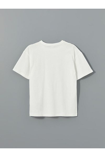 LC Waikiki New Season Crew Neck Boy's T-Shirt - S5Bd94Z4