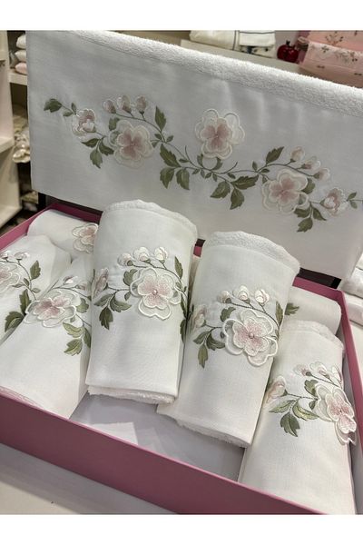 incisecrethome Our Three-Dimensional Embroidered Bamboo Towels Are Price for 1 Piece.