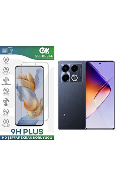 Ecr Mobile Infinix Note 40 Ekran Koruyucu 9H Esnek Nano Cam Tam Uyumlu Şeffaf