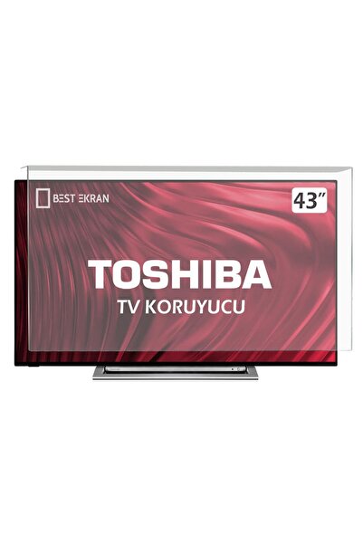 Toshiba 43UA3E63DT TV EKRAN KORUYUCU 43" inç 108 cm 109 Ekran Smart led Kırıl...