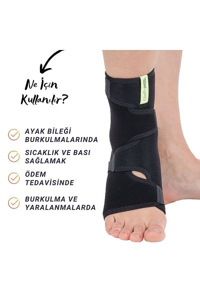 APLUSSAĞLIK High Quality Eight Bandage Foot Bracelet - Injury and Foot High Quality