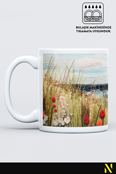 nilizma Lighthouse Landscape Imported Porcelain Mug Cup
