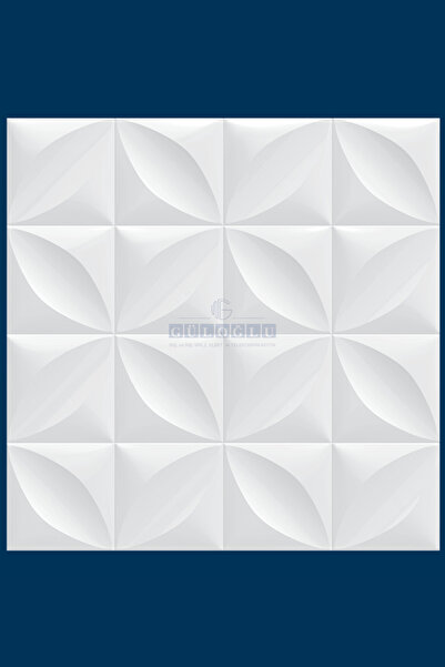 GÜLOĞLU STROPİYER Stropiyer Tavan Kaplama 50x50 Gkpç Yonca 4 Adet