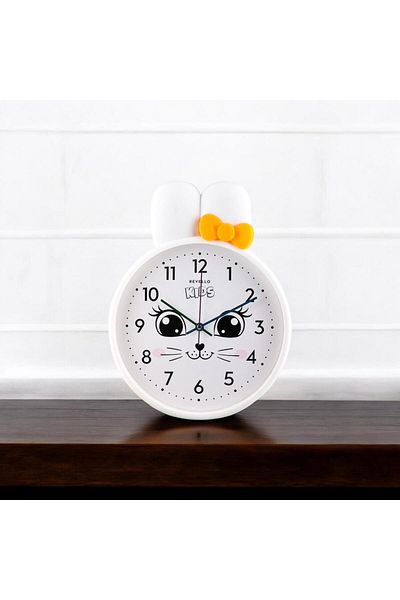 Revello White Children's Wall Clock