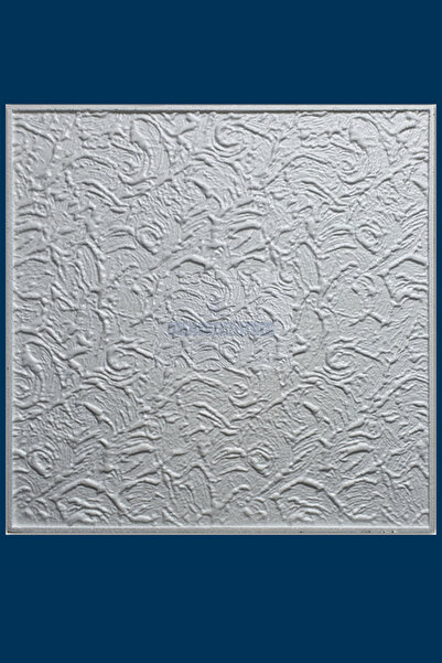 GÜLOĞLU STROPİYER 50x50 Stropiyer Tavan Kaplama Gkpç Paris (8 Adet)