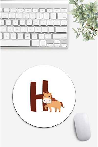 Gizeo Concept Mouse Pad cu model cu litera H Animal