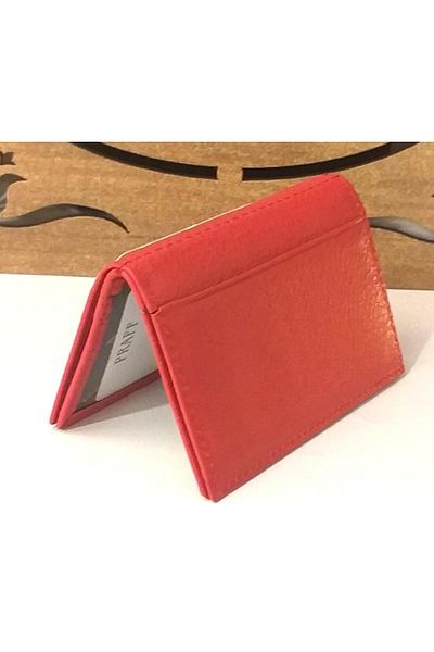 Praff 06112021 Genuine Leather Butterfly Card Holder