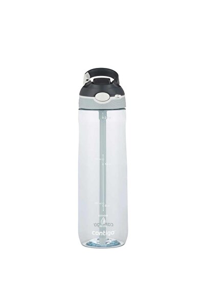 Contigo Ashland Tren Tek El Bas İç Kapaklı Su Matarası 720ml 2191384 - Şeffaf