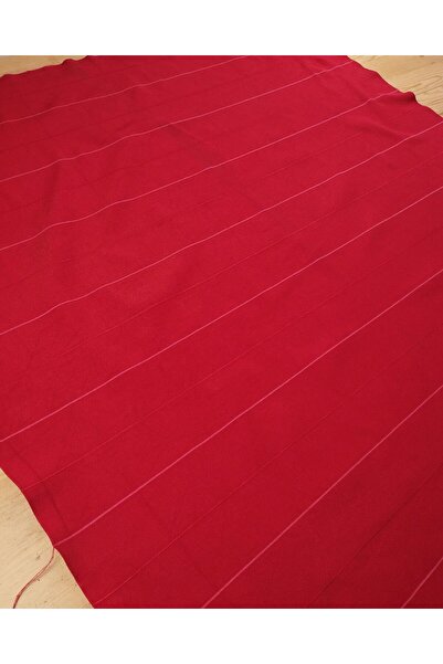 Kumaş Parça Тверда рибана червоного кольору, 11 ШТУК. (Ширина 90 см x Довжина...