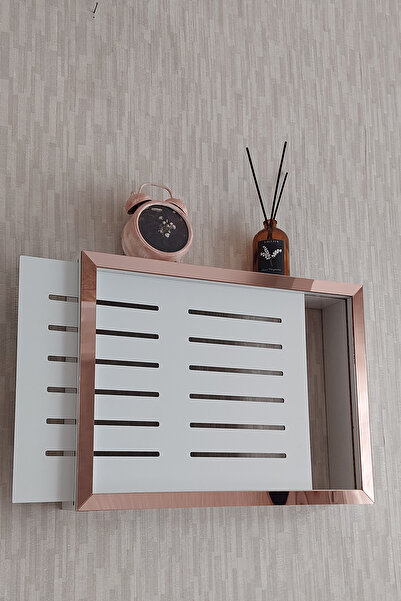 HKM Ticaret 30X40X7 cm Wall Hanging Insurance and Modem-Wifi Storage Box! Storage Box