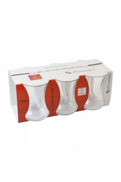 Paşabahçe Vefa 6-Pack Thin Bell Tea Cup