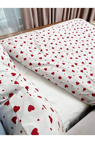 Home Double Heart Duvet Cover Set (Without Sheets)