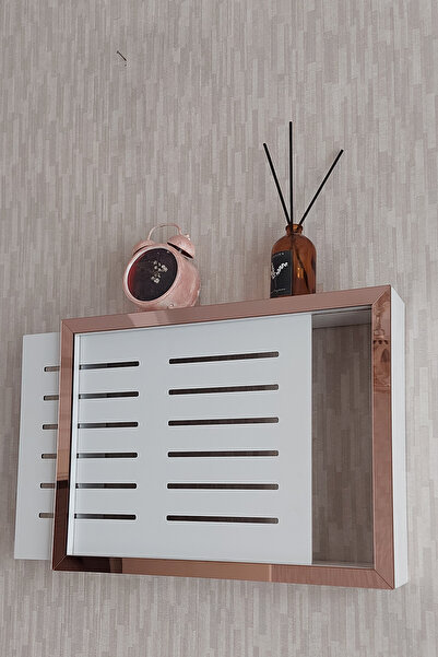 HKM Ticaret 30X40X7 cm Wall Hanging Insurance and Modem-Wifi Storage Box! Storage Box