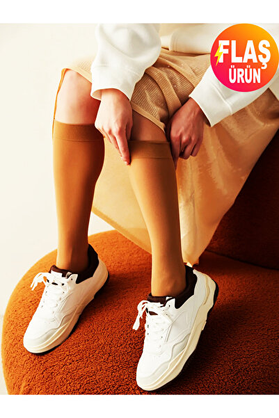 KEMSON Κάλτσες παντελονιού 100 Denier Opaque μέχρι το γόνατο Χοντρές και ζεστές άνετες και μοντέρνες