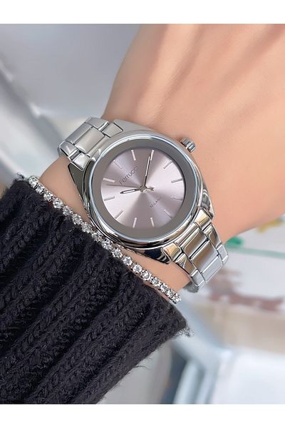 Ferrucci Steel Cord 3 Atm Waterproof Women's Wrist Watch + Bracelet with Gift