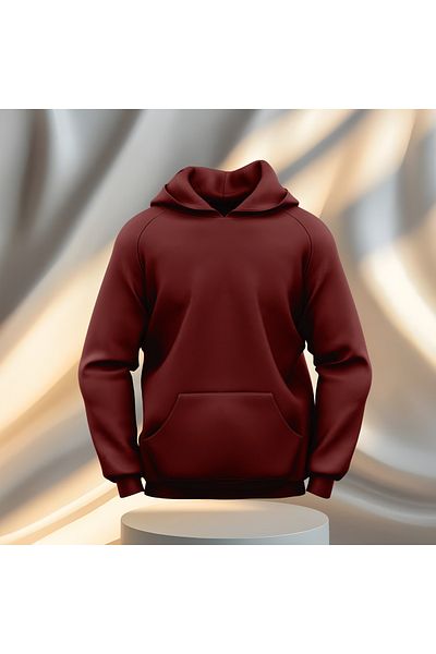 Gölge Store Зимно унисекс яке с качулка - едноцветно, без щампа и релефно, качествен и мек дизайн