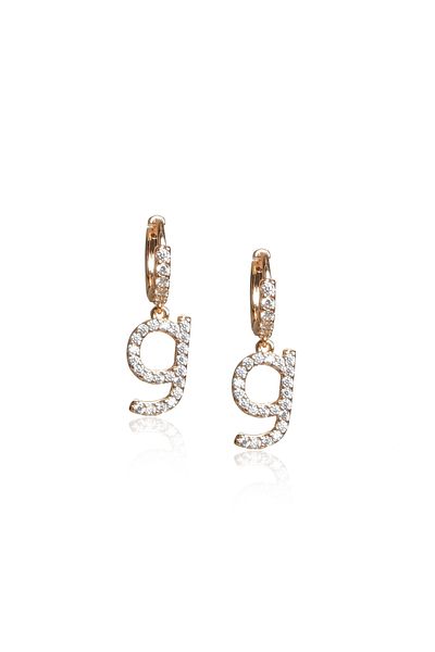 Lekka Design VIP Series Steel Luxury Small G Letter Earrings