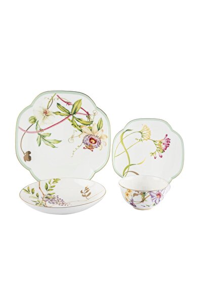 Mikasa Moor Happily 24 Parça Porselen Yemek Takımı