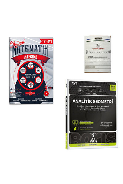 Orijinal Yayınları Orijinal Yayınları AYT İntegral ve Barış Çelenk Analitik G...