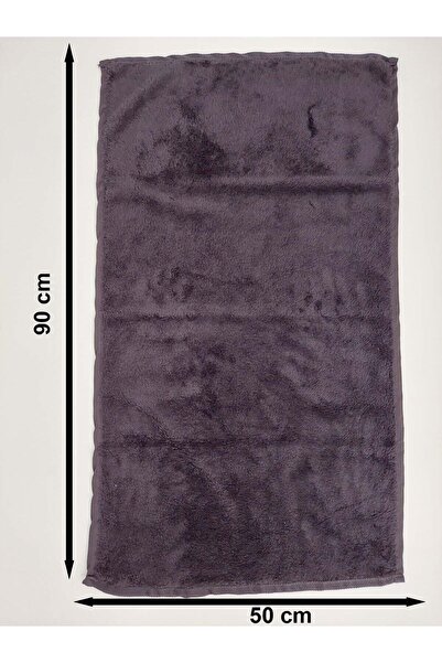 Mef Collection Чорний рушник для перукарів, набір з 3 штук, 50x90 | Мікрофібровий рушник для перукарів, що не вбирає фарбу