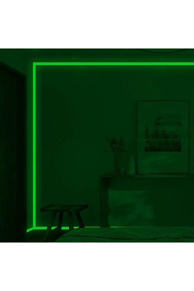 Major Selection Autocolant de perete care strălucește în întuneric Bandă luminoasă 5 metri (50x2 cm 10 benzi)