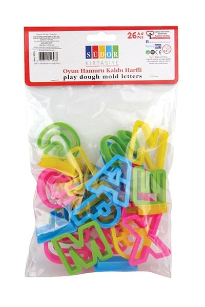 Südor Play Dough Mold with Letters