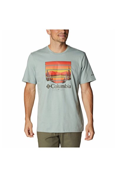 Columbia Path Lake Graphic Iı Erkek Kısa Kollu T-shirt