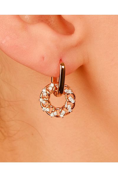 Lekka Design Women's Non-Tarnish Steel Jewelry Luxury Dangle Earrings