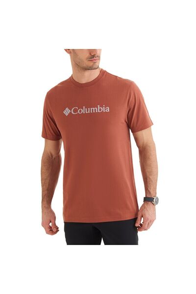 Columbia Ανδρικό κοντομάνικο μπλουζάκι CSC M Basic Logo Brushed