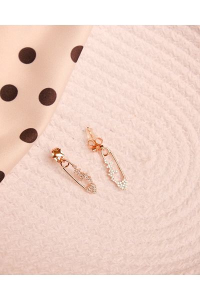 Lekka Design Starry And Heart Non Tarnish Luxury Women's Hook Steel Earrings Jewelry