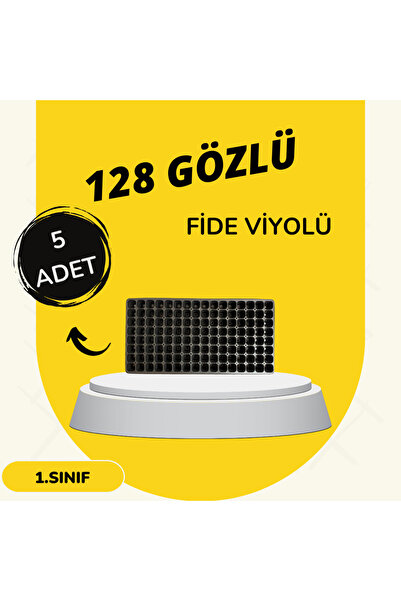 KARAOĞLU VAKUM AMBALAJ 5 Adet 128 Göz Fidelik , Fide Viyolü , Fide Altlığı , ...
