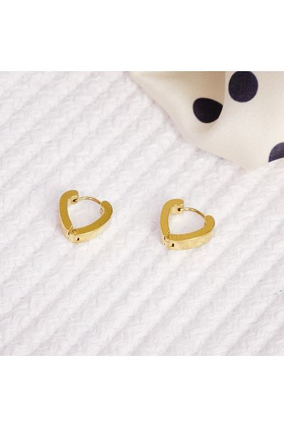 Lekka Design Vip Series Steel Women's - Men's - Unisex Oval Triangle Earrings