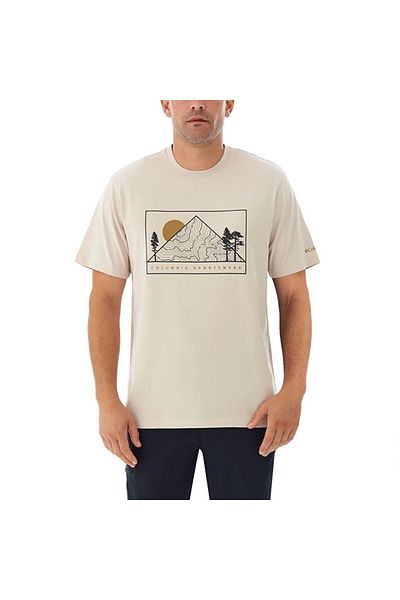 Columbia Tricou cu mânecă scurtă pentru bărbați Csc M Peaked Sunscape Ss Tee CS0398