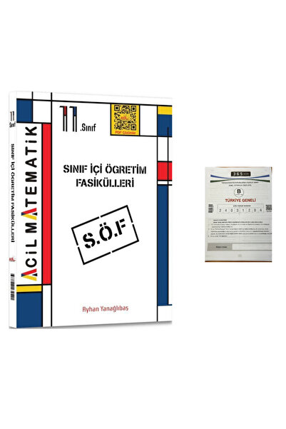 Acil Yayınları Acil Yayınları 11. Sınıf Acil Matematik Sınıf İçi Öğretim Fasi...