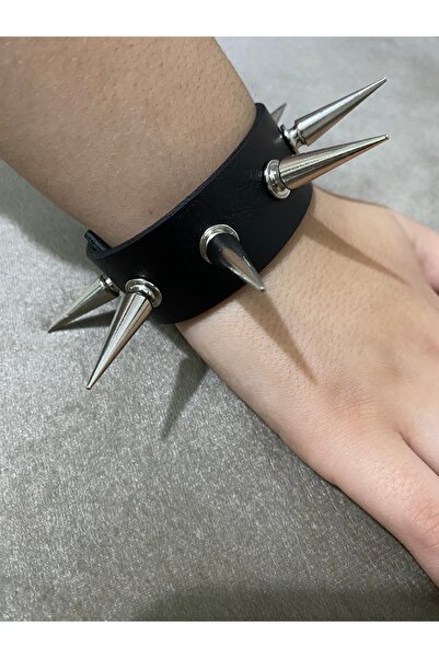 Aksabeltchokers Spike çivili dikenli punk Bileklik 20 cm