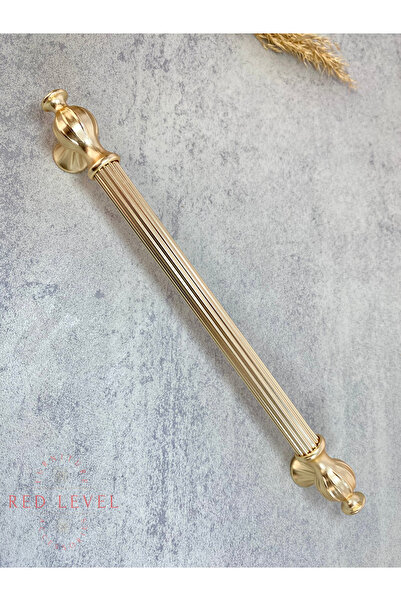 Red Level Mâner metalic modern Hitit 160 mm auriu Modele de lux Country Bucătărie Dulap Sertar Mâner de mobilier