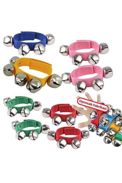 Miajima Rattles Wrist Bell 2 Pieces Rhythm Tool Set