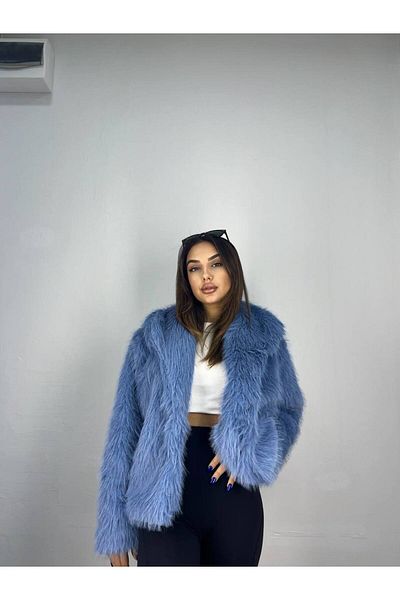 ALFUDO Moda Collection Premium Fur Coat with Lining Inside