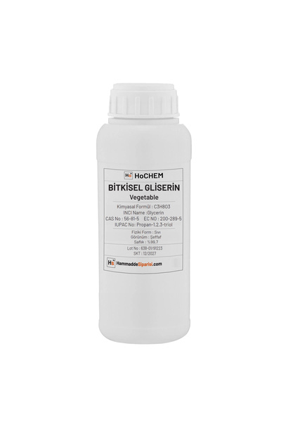 HoCHEM Bitkisel Gliserin | Glycerin 1 Kg