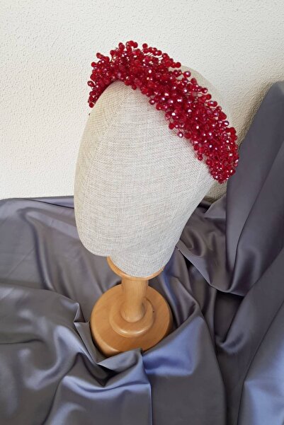 BYEN GİYİM Αξεσουάρ για τα μαλλιά και το τουρμπάνι από πυκνό κρύσταλλο, χειρο...