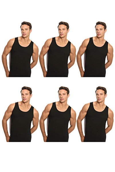 Muks Ανδρικό εσώρουχο MUK'S 6 ΣΥΣΚΕΥΑΣΙΑ 100% βαμβάκι Λευκό-Μαύρο-Γκρι