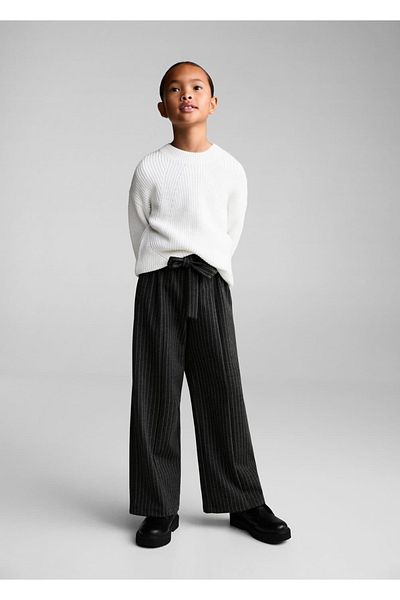 MANGO Kids Ριγέ culotte παντελόνι